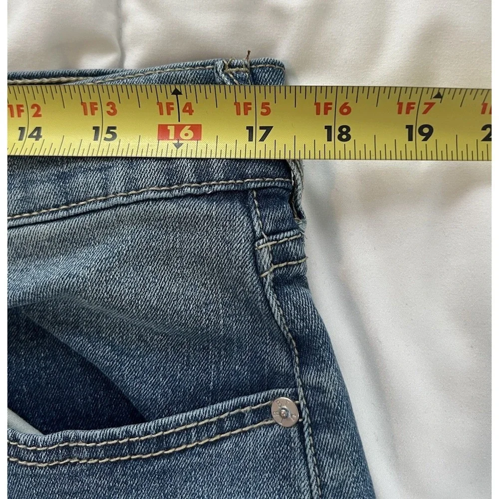 True Religion Ricky Straight Jeans Mens‎ 34x34 Medium Wash Y2K Skater (142)